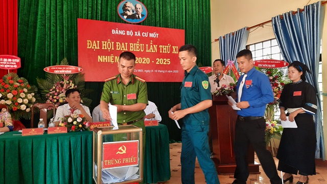 Đại hội đại biểu Đảng bộ xã Cư Mốt lần thứ XI, nhiệm kỳ 2020 – 2025