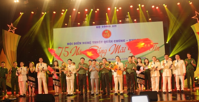 Tổng kết Hội diễn Nghệ thuật quần chúng Công an nhân dân lần thứ IX, khu vực IV