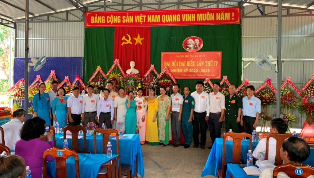Đại hội đại biểu Đảng bộ xã Ia R’vê nhiệm kỳ 2020 – 2025