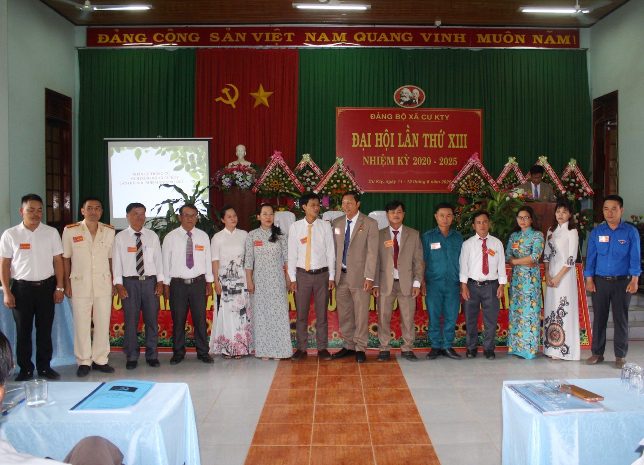 Đại hội Đảng bộ xã Cư Kty lần thứ XIII, nhiệm kỳ 2020-2025