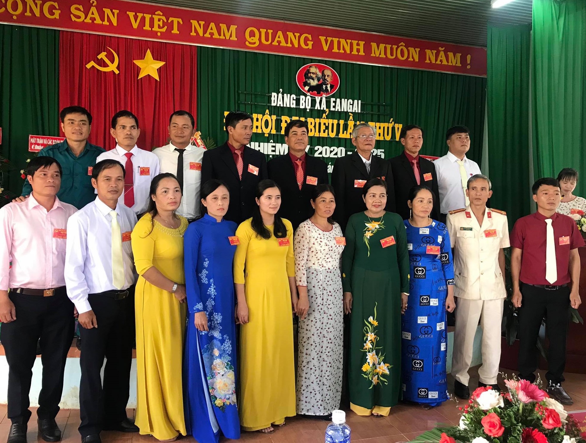 Đại hội Đảng bộ xã Ea Ngai nhiệm kỳ 2020-2025