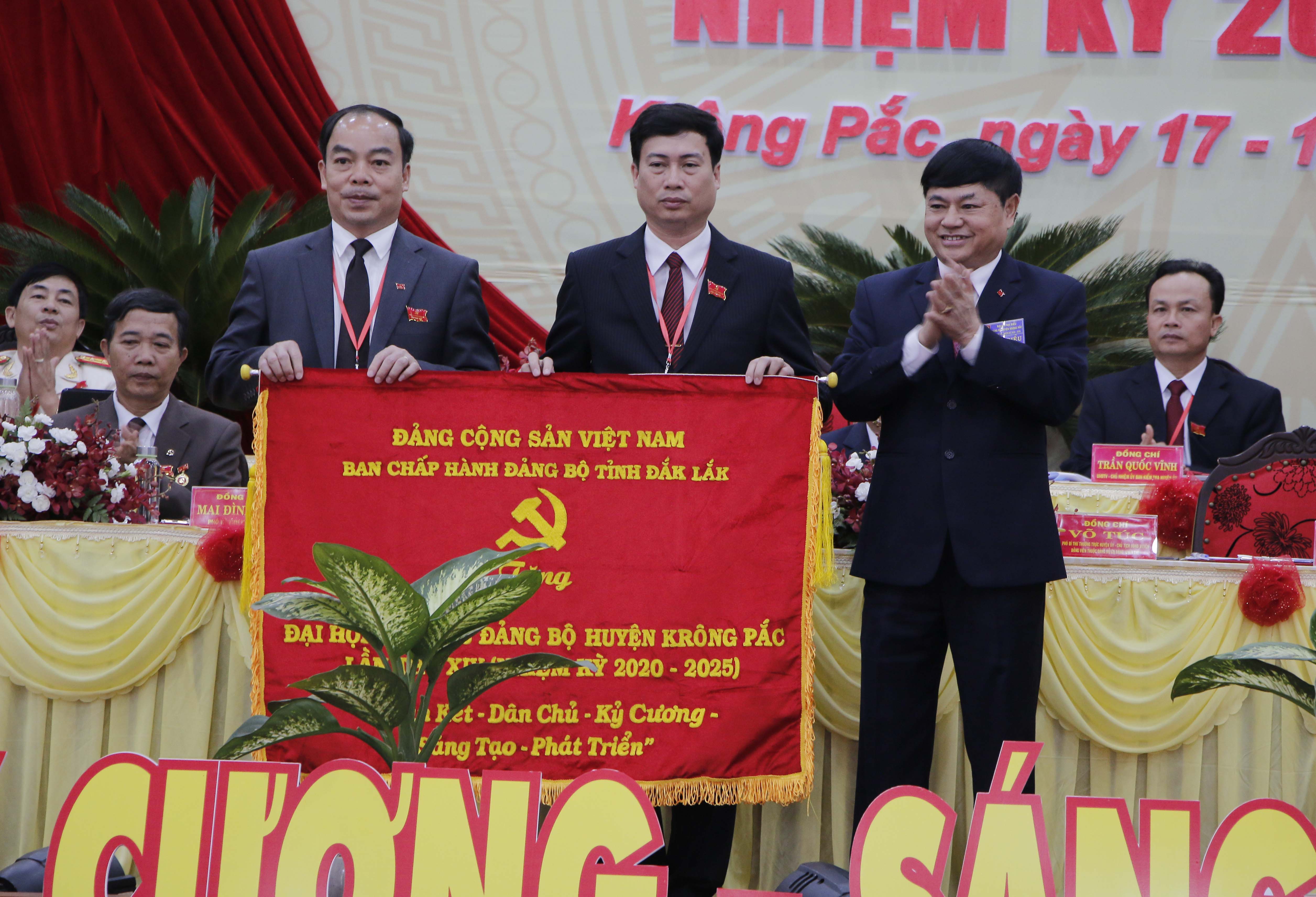 Khai mạc Đại hội Đảng bộ huyện Krông Pắc lần thứ XIV, nhiệm kỳ 2020 - 2025