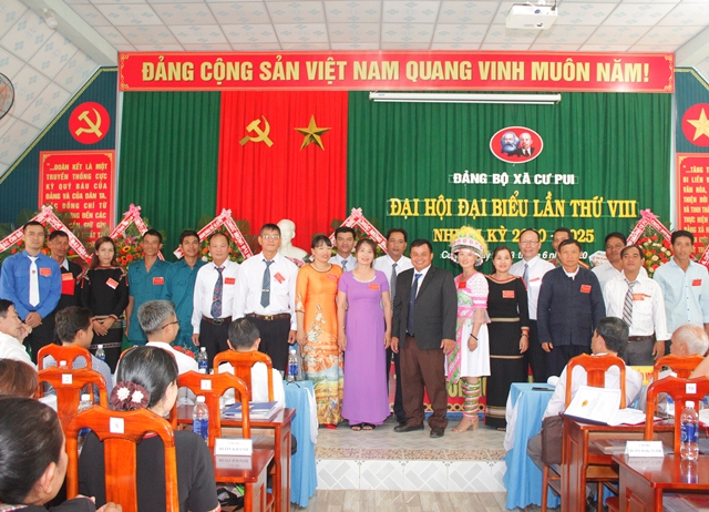 Đại hội đại biểu Đảng bộ xã Cư Pui nhiệm kỳ 2020 – 2025