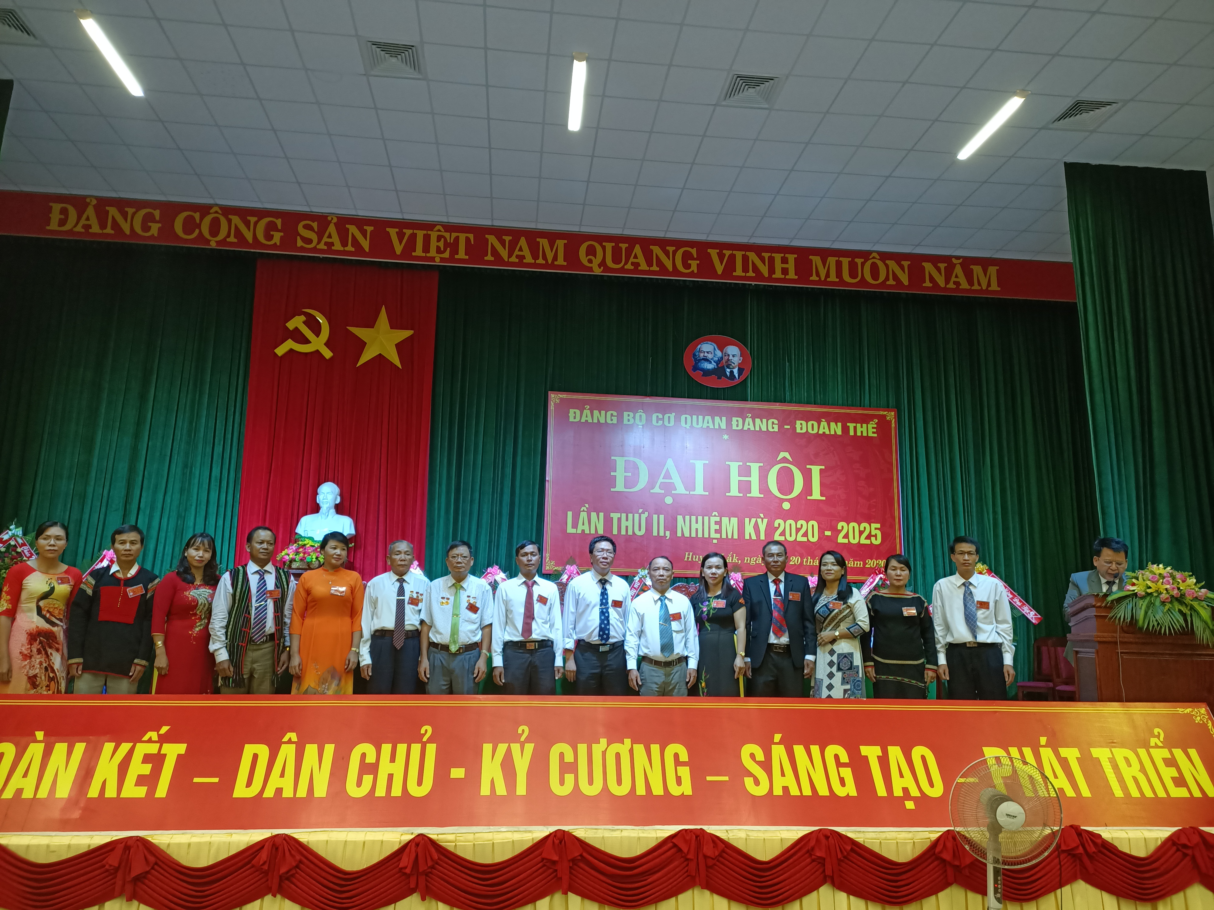 Đại hội Đảng bộ cơ quan Đảng - Đoàn thể lần thứ II, nhiệm kỳ 2020 - 2025