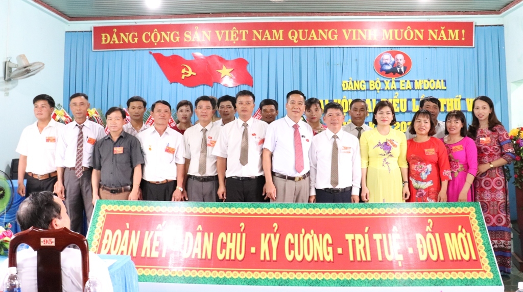 Đại hội đại biểu Đảng bộ xã Ea M’doal nhiệm kỳ 2020 – 2025