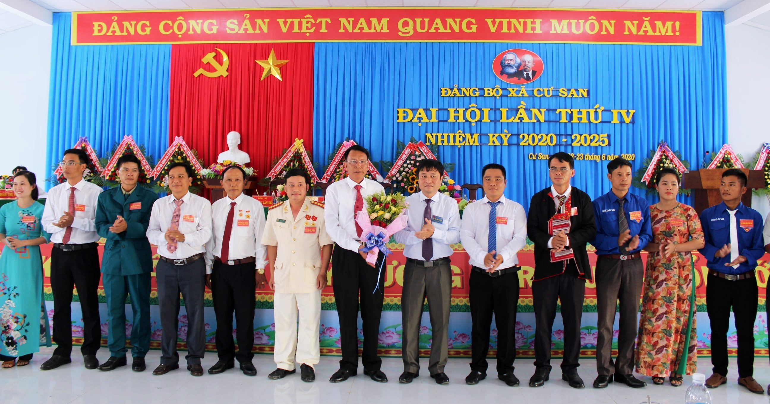 Đại hội Đảng bộ xã Cư San lần thứ IV, nhiệm kỳ 2020-2025