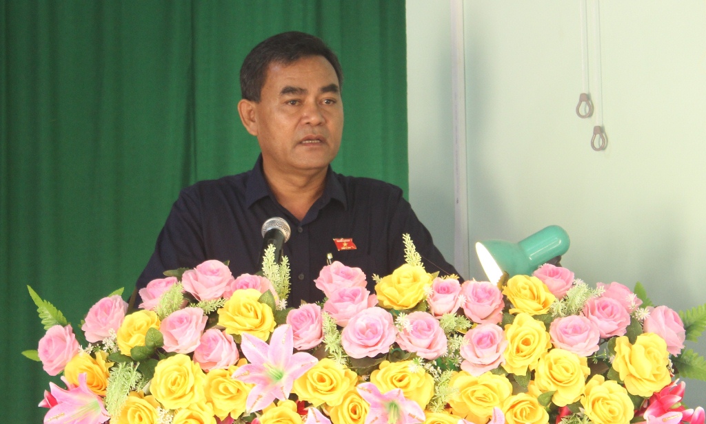 Đoàn đại biểu Quốc hội tỉnh tiếp xúc cử tri tại huyện Ea Súp