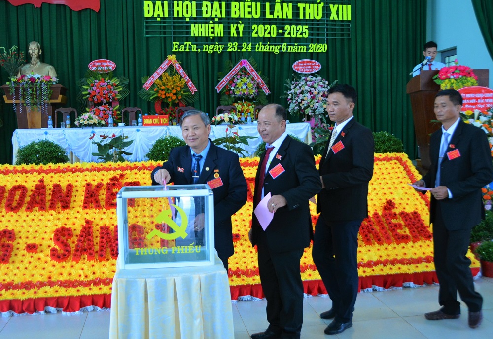 Đại hội đại biểu Đảng bộ xã Ea Tu lần thứ XIII, nhiệm kỳ 2020 - 2025