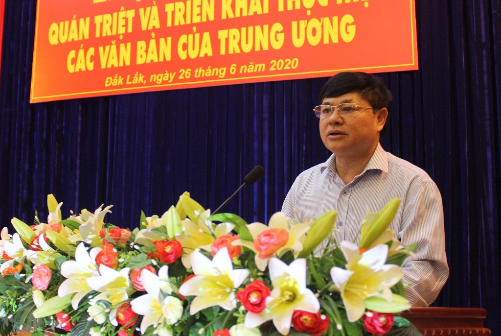 Hội nghị quán triệt, triển khai thực hiện các văn bản của Trung ương