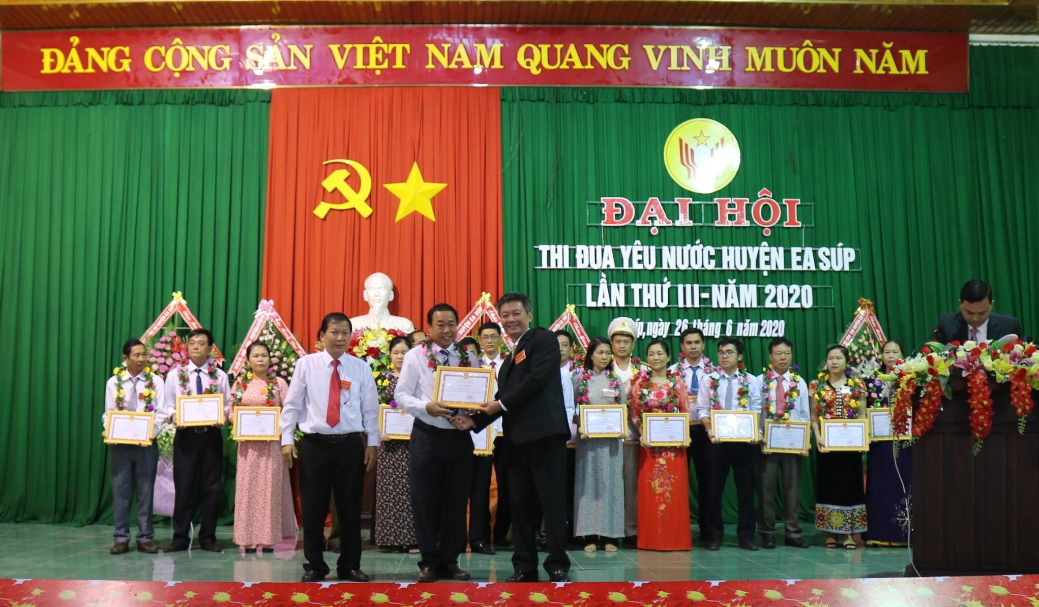 Đại hội Thi đua yêu nước huyện Ea Súp lần thứ III năm 2020