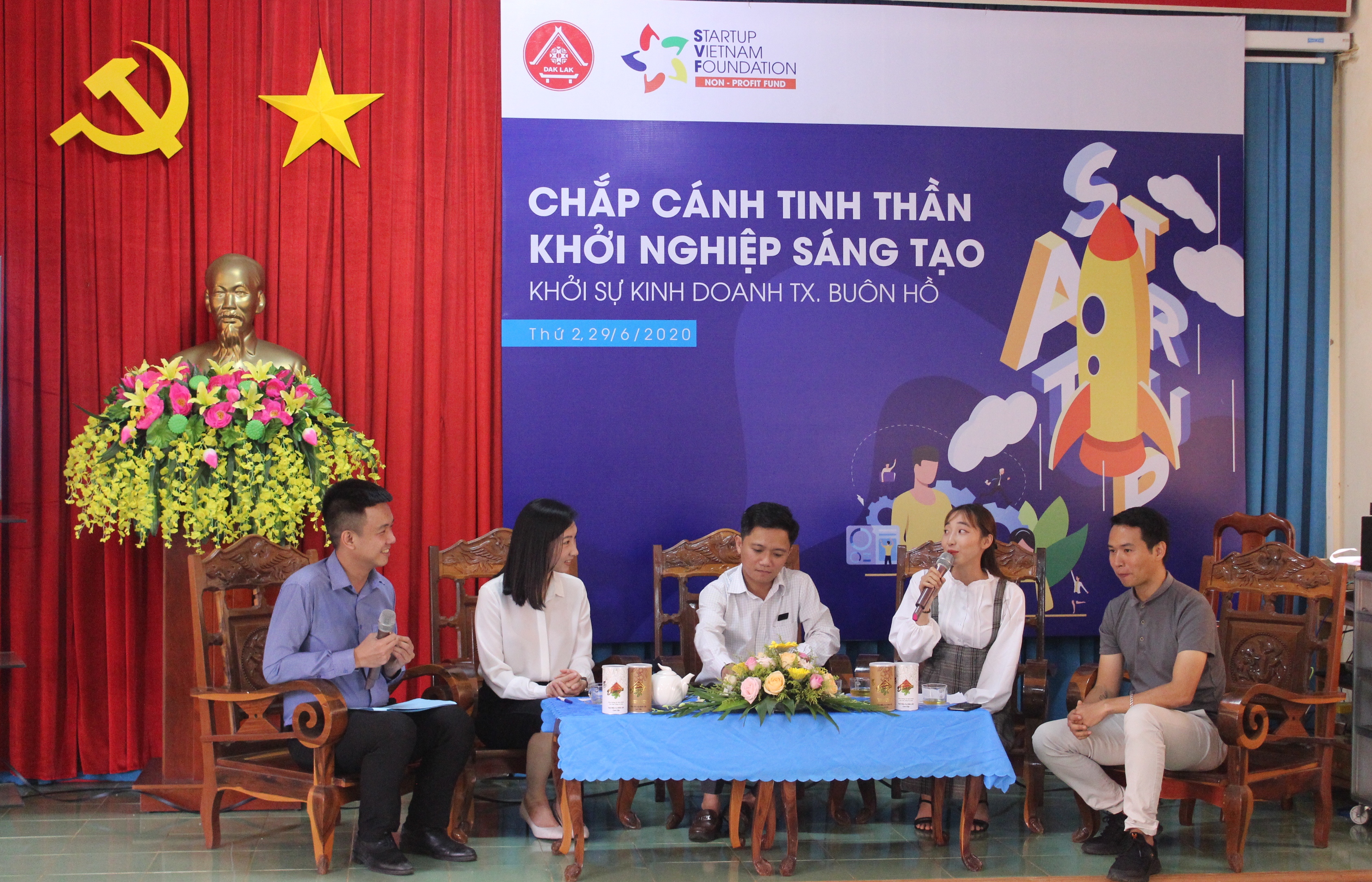 Hội thảo “Chắp cánh tinh thần khởi nghiệp sáng tạo”