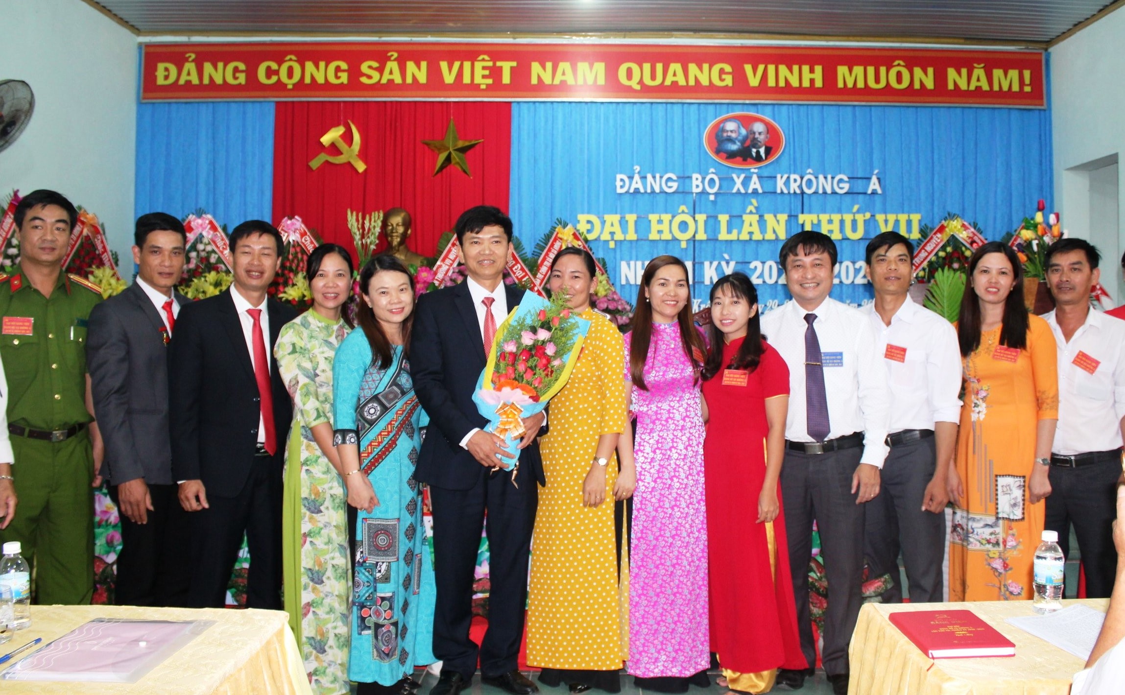 Đại hội Đảng bộ xã Krông Á lần thứ VII, nhiệm kỳ 2020-2025.