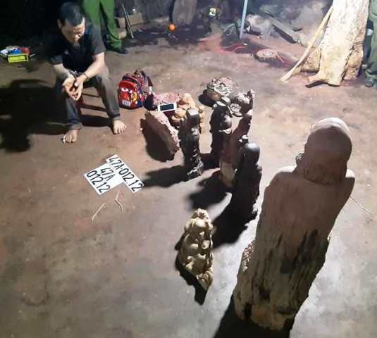 Bắt đối tượng trộm cắp tài sản lúc nửa đêm