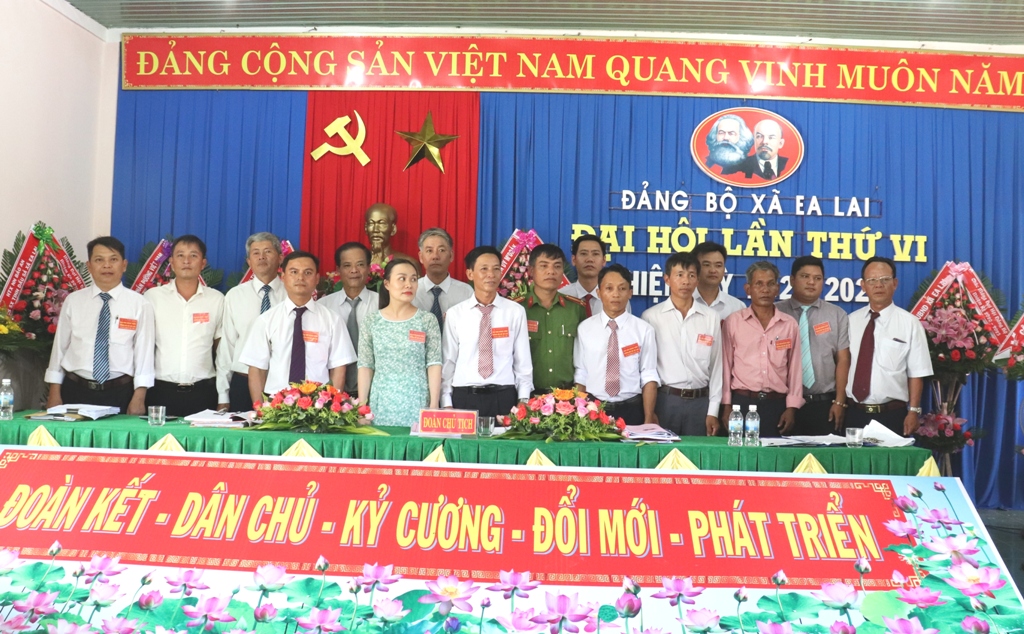 Đại hội Đảng bộ xã Ea Lai nhiệm kỳ 2020 – 2025