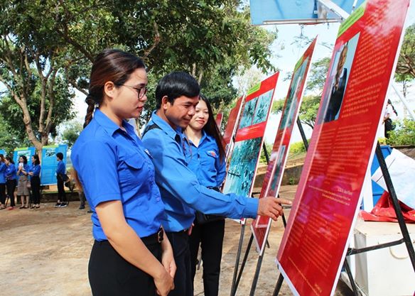 Krông Búk quảng bá hình ảnh của địa phương để kêu gọi đầu tư phát triển du lịch.