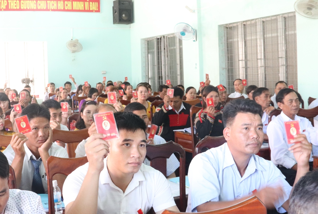 Đại hội đại biểu Đảng bộ xã Krông Jing nhiệm kỳ 2020-2025