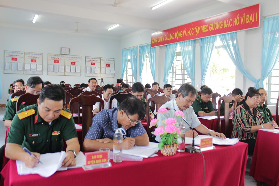 Huyện Buôn Đôn triển khai thực hiện tốt công tác quân sự, quốc phòng 6 tháng đầu năm 2020