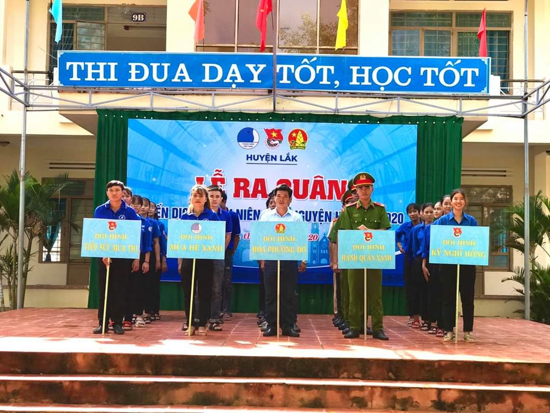 Ra quân Chiến dịch Thanh niên tình nguyện Hè năm 2020