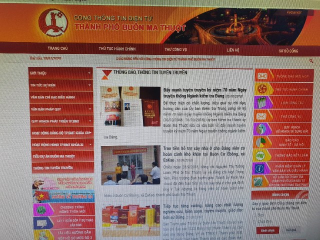 Kết quả 10 năm thực hiện công tác thông tin tuyên truyền “Tăng cường sự lãnh đạo của Đảng đối với công tác phòng chống tội phạm trong tình hình mới” của Tp. Buôn Ma Thuột