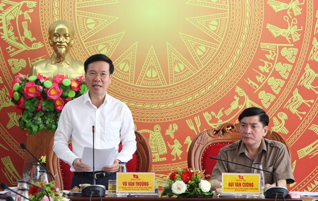 Đoàn Công tác của Trung ương làm việc tại tỉnh Đắk Lắk