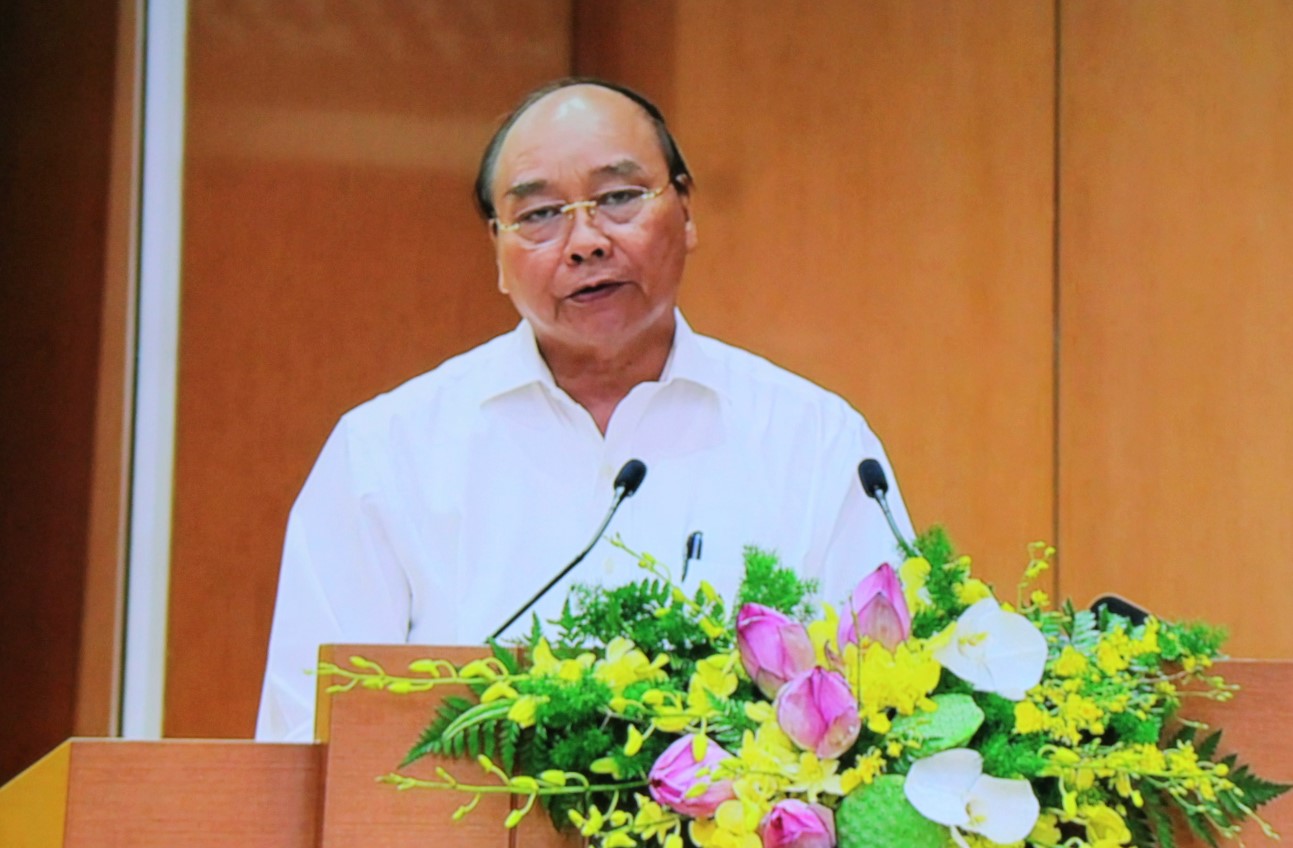 Closing the Online Conference between the Vietnamese Government and localities