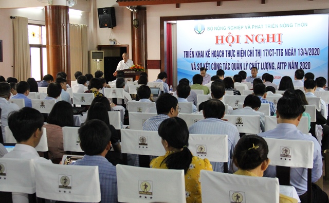 MARD deploys Directive No. 17 and reviews the food quality and safety management in 2020