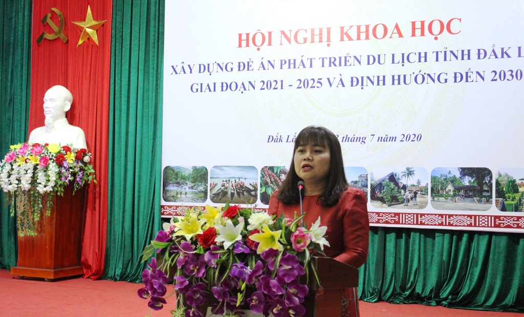 Scientific conference to build a tourism development project of Dak Lak province for 2021-2025 period and orientations to 2030