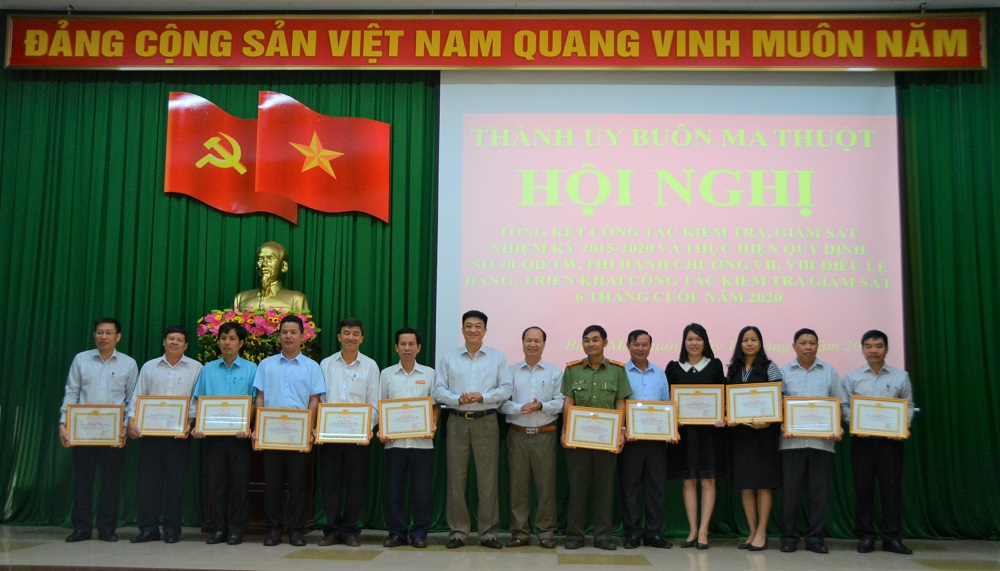 Tổng kết công tác kiểm tra, giám sát, kỷ luật của Đảng nhiệm kỳ 2015 – 2020