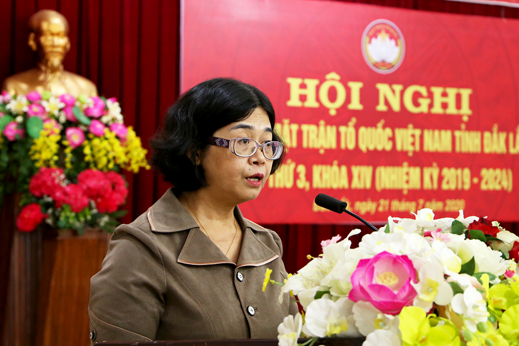 Hội nghị Ủy ban MTTQ Việt Nam tỉnh lần thứ ba, khóa XIV, nhiệm kỳ 2019 – 2024