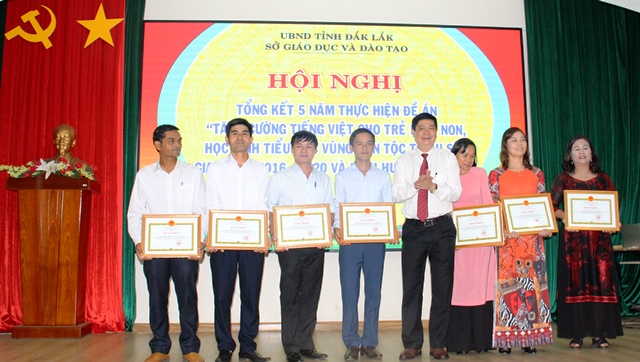 Tổng kết 5 năm thực hiện Đề án “Tăng cường tiếng Việt cho trẻ mầm non, học sinh tiểu học vùng dân tộc thiểu số” giai đoạn 2016-2020 và định hướng đến năm 2025