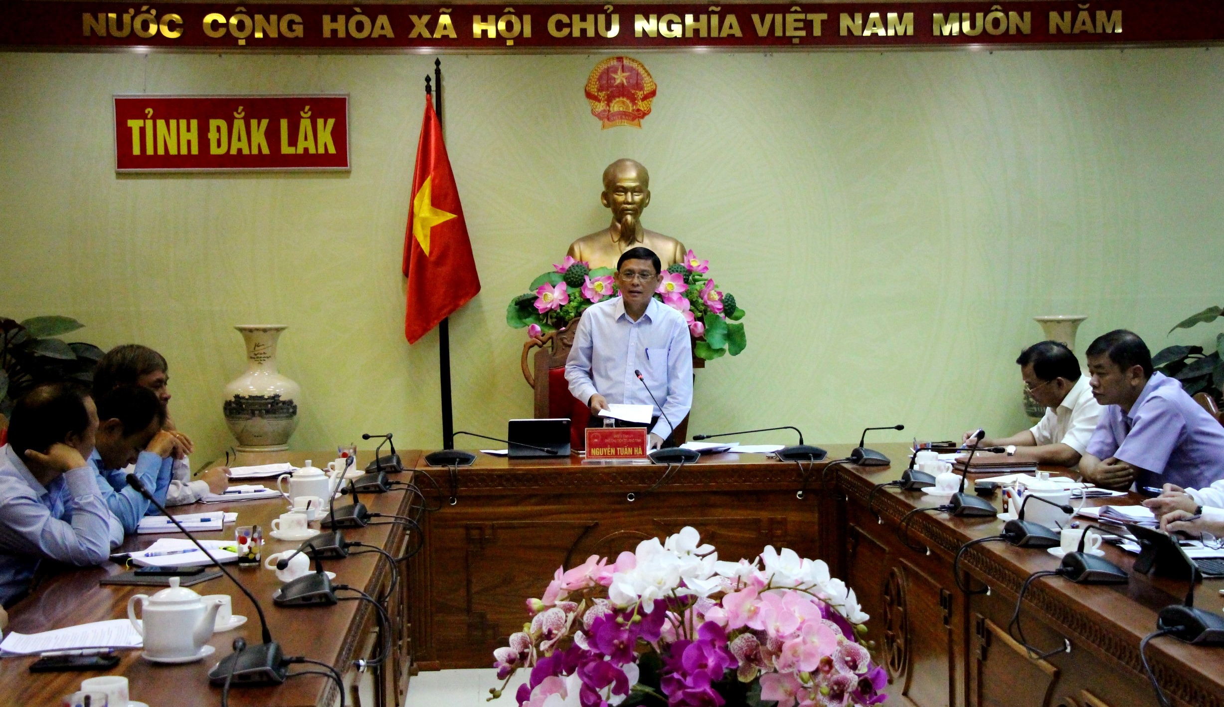 Họp Ban Chỉ đạo đôn đốc thu thuế và chống thất thu ngân sách nhà nước tỉnh