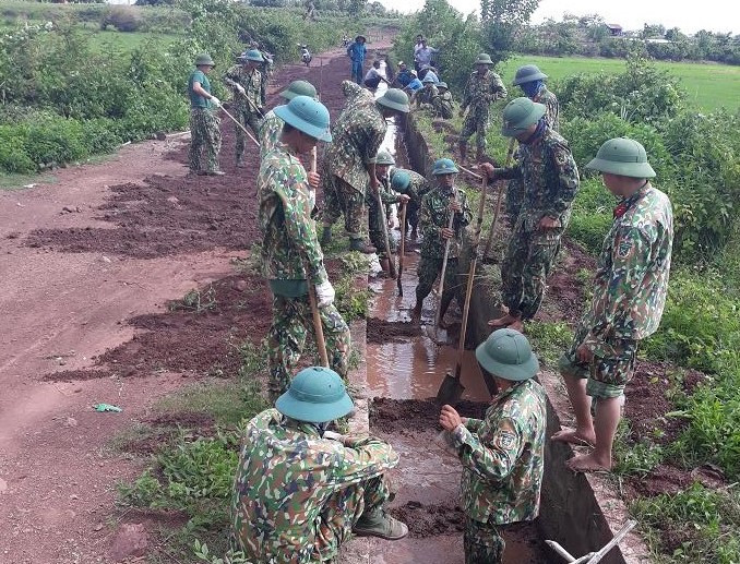 Ban Chỉ huy Quân sự huyện Buôn Đôn ra quân làm công tác dân vận đợt 1 năm 2020