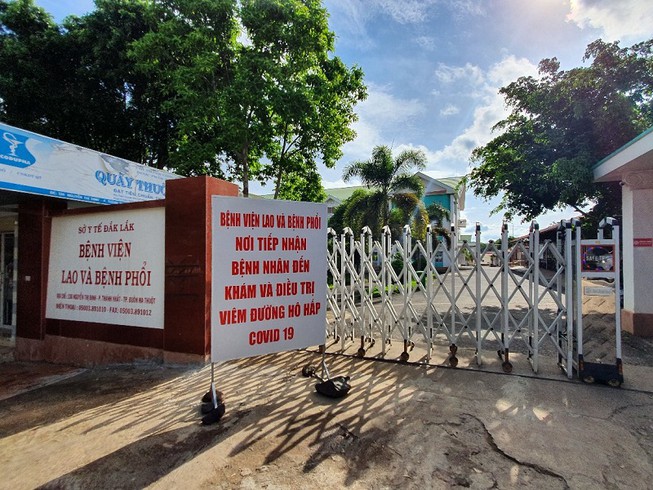 Thiết lập 5 khu vực cách ly, điều trị Covid-19 tại Bệnh viện Lao và Bệnh phổi tỉnh Đắk Lắk