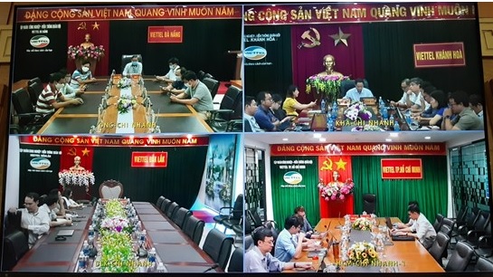 Tập huấn và khai thác sử dụng phần mềm Bluezone trực tuyến