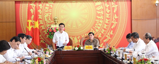 The Central Delegation works in Dak Lak Province