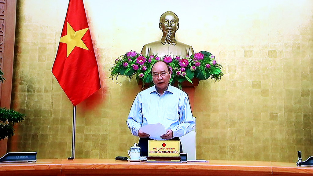 Thường trực Chính phủ họp trực tuyến toàn quốc về phòng, chống dịch Covid-19