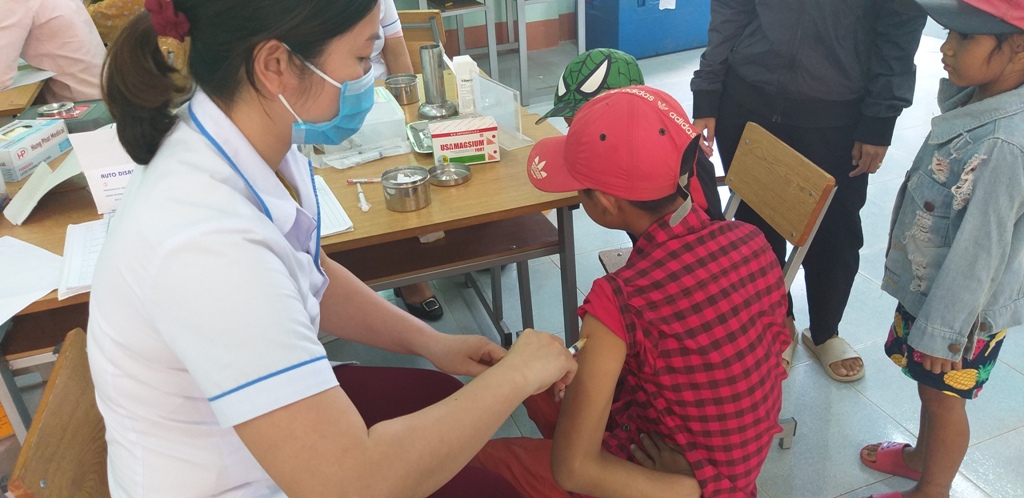 Huyện M’Đrắk tăng cường các biện pháp phòng chống bệnh bạch hầu