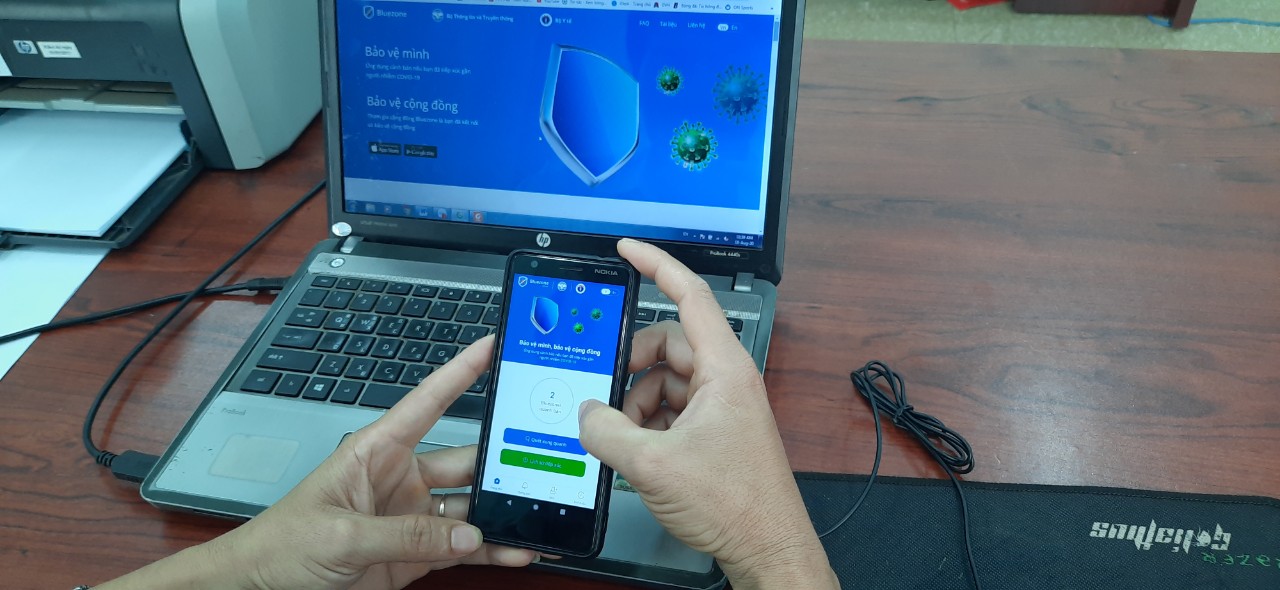 Đắk Lắk: gần 200.000 lượt thuê bao cài đặt phần mềm Bluezone để phòng, chống dịch COVID-19