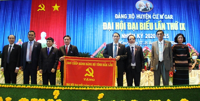 Đại hội Đại biểu Đảng bộ huyện Cư M’gar lần thứ IX, nhiệm kỳ 2020-2025