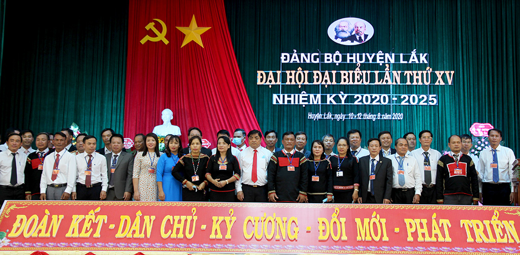 Lak District holds 15th Party Congress, 2020-2025 tenure