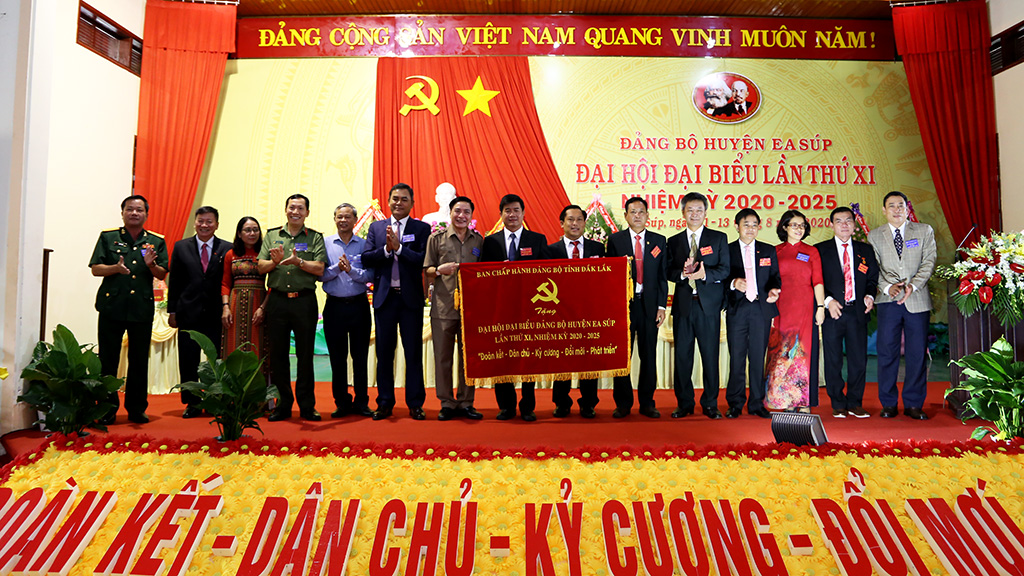9th Congress of Party Committee of Ea Sup district, 2020 – 2025 tenure