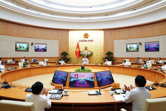 Thủ tướng Chính phủ chủ trì Hội nghị trực tuyến về Chính phủ điện tử