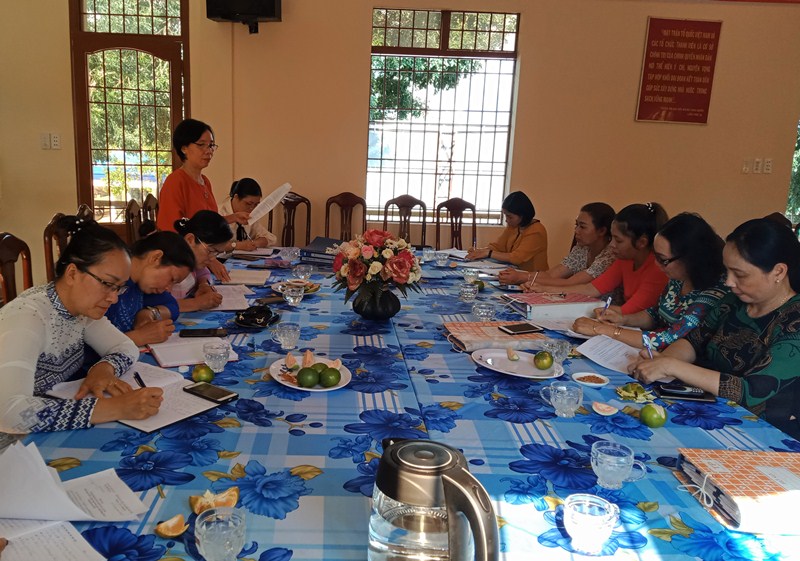 Kiểm tra công tác quản lý nguồn vốn vay ủy thác Ngân hàng Chính sách xã hội quý III/2020