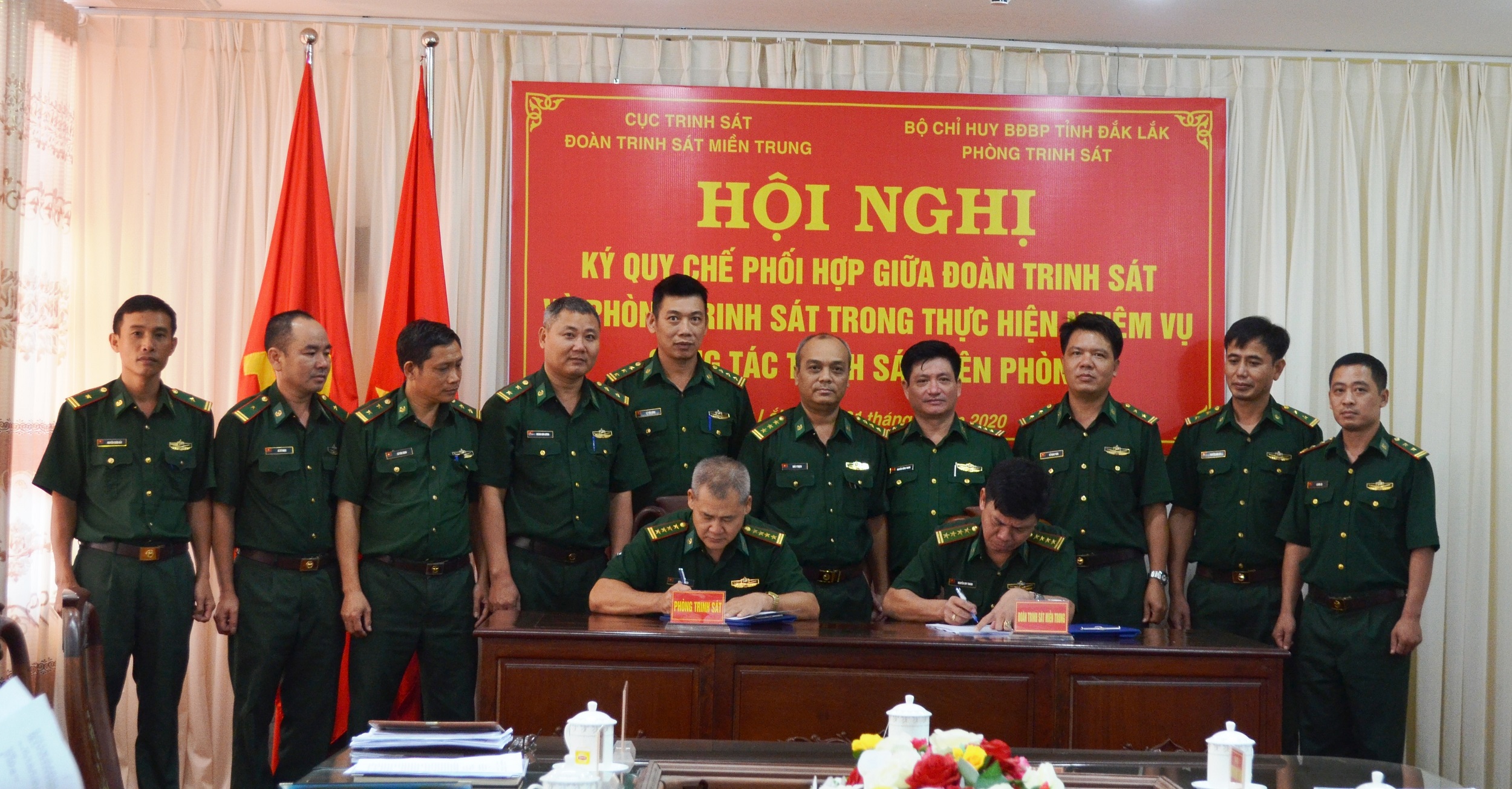 Tăng cường phối hợp trong thực hiện nhiệm vụ công tác trinh sát biên phòng