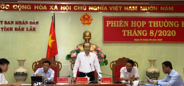 Phiên họp thường kỳ tháng 8 năm 2020: Tiếp tục kiểm soát tốt dịch bệnh và duy trì các chỉ tiêu tăng trưởng
