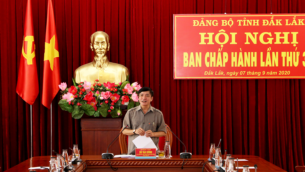 Hội nghị Ban Chấp hành Đảng bộ tỉnh lần thứ 39