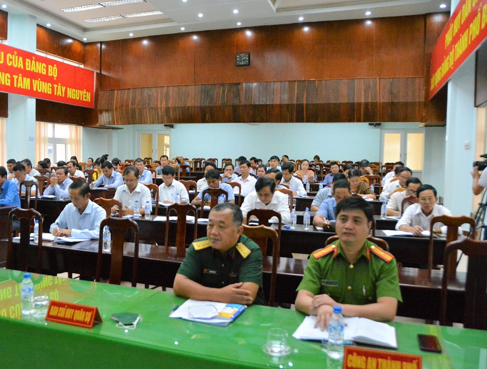 UBND thành phố Buôn Ma Thuột triển khai nhiệm vụ tháng 9 năm 2020