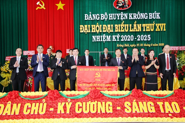 16th Party Committee Congress of Krong Buk District, 2020-2025 tenure