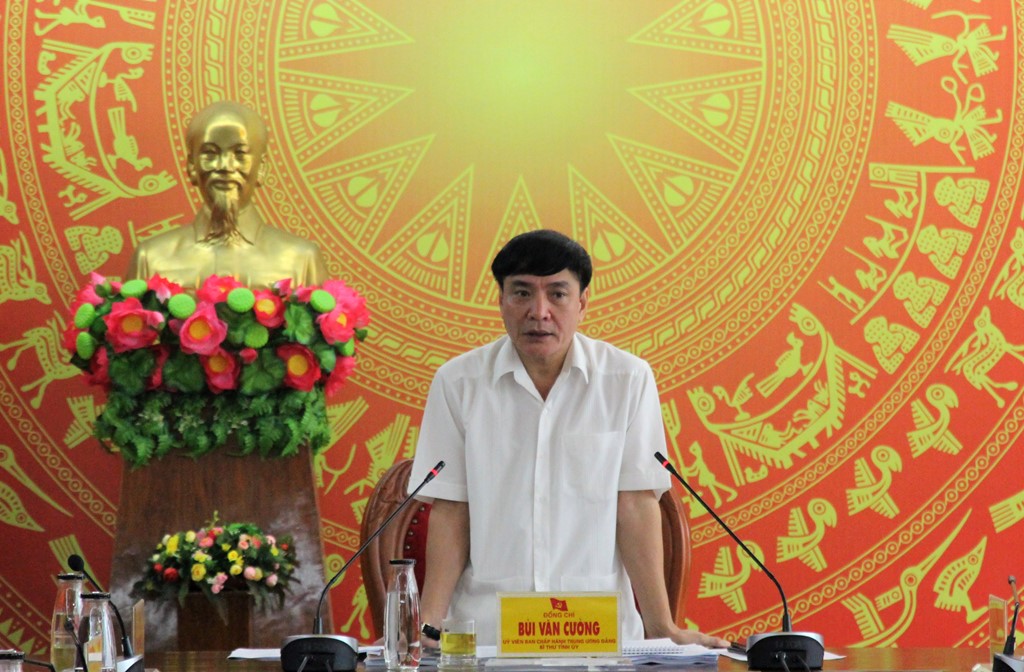 Hội nghị Ban Thường vụ Tỉnh ủy lần thứ 99