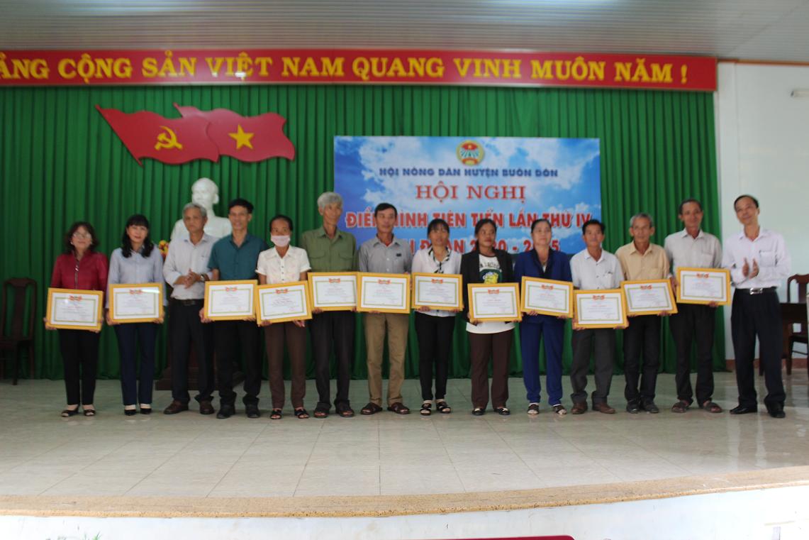 Hội nghị điển hình tiên tiến Hội Nông dân huyện Buôn Đôn lần thứ IV, giai đoạn 2020 - 2025